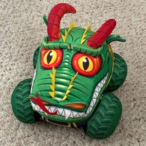 Monster Jam Truckin' Pals Dragon Green Dragon Plush Toy